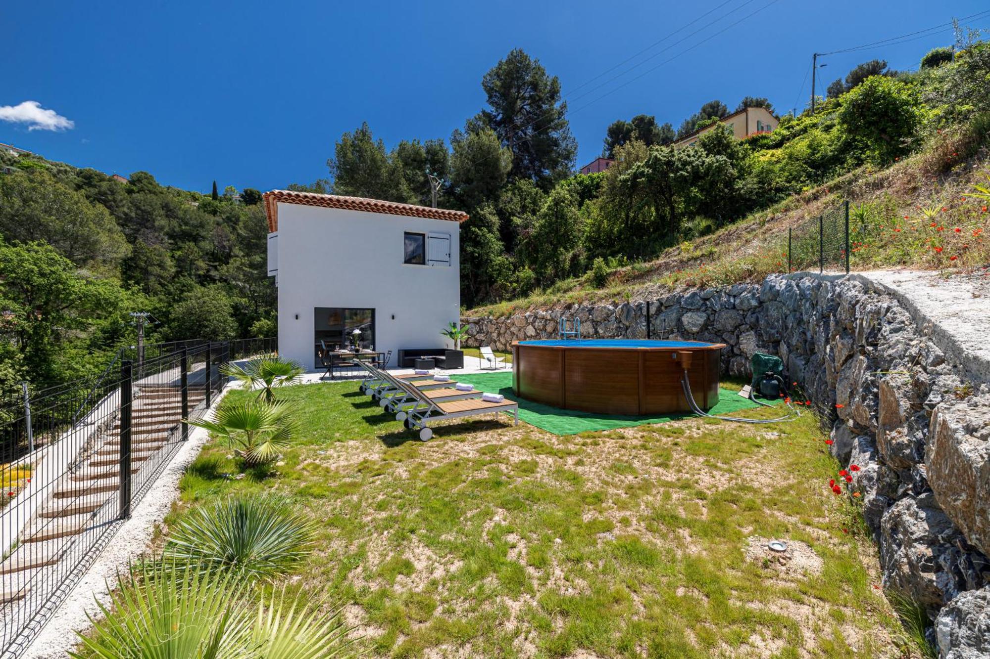 Villa Riviera - Nouveaute Entre Mer Et Montagnes Colomars Exteriör bild